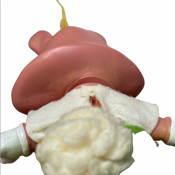 Vg Roy Des of Fla Fuzzy Bunny Piggy Bank 1970 - Picture 7 of 7